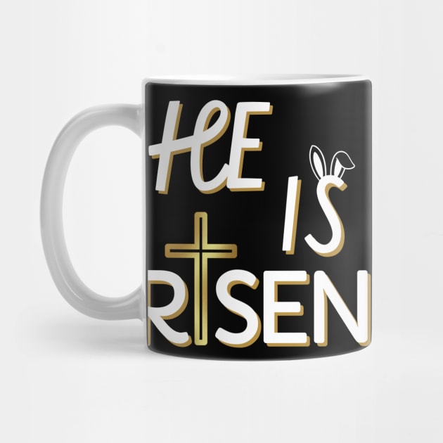 He Is Risen Shirt For Men Women Christian Gifts Happy Easter by IYearDesign